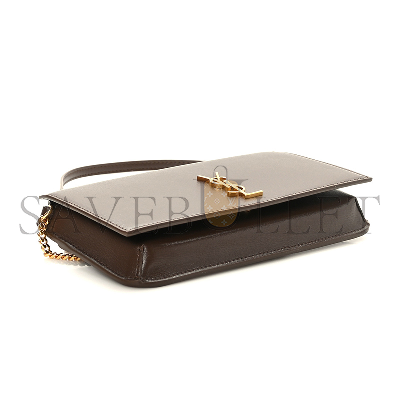 YSL CASSANDRE PHONE HOLDER IN SMOOTH LEATHER 6350950U40J3234 (18*11*2.5cm)